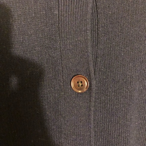 Banana Republic Navy Sweater with buttons on the back, Size XL - Picture 5 of 7
